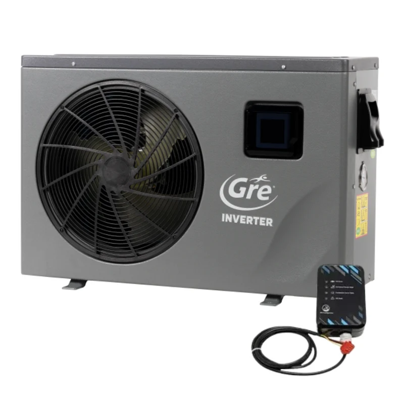 Bomba Trocador de Calor GRE9 Inverter 30.708 BTUS Aquecimento Piscinas até 53.000 Litros 220V