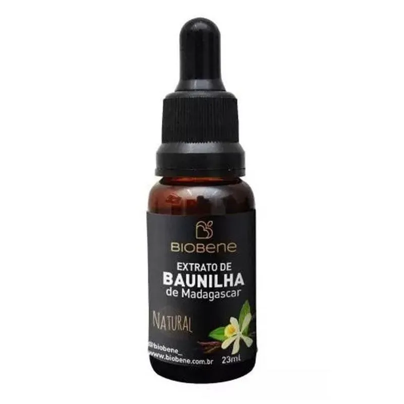 Extrato De Baunilha De Madagascar Biobene 23ml