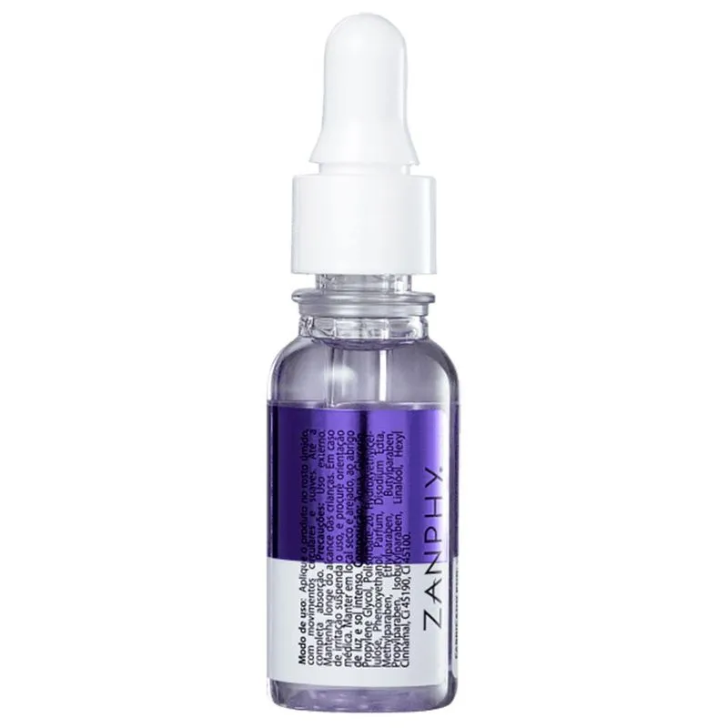 Fluido Hidratante Facial Zanphy Night 20ml