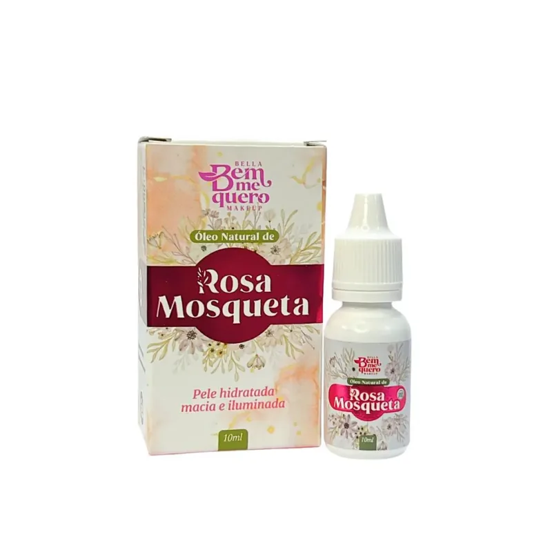 Óleo Natural de Rosa Mosqueta 10ml - Bella Bem Me Quero (BMQ010)
