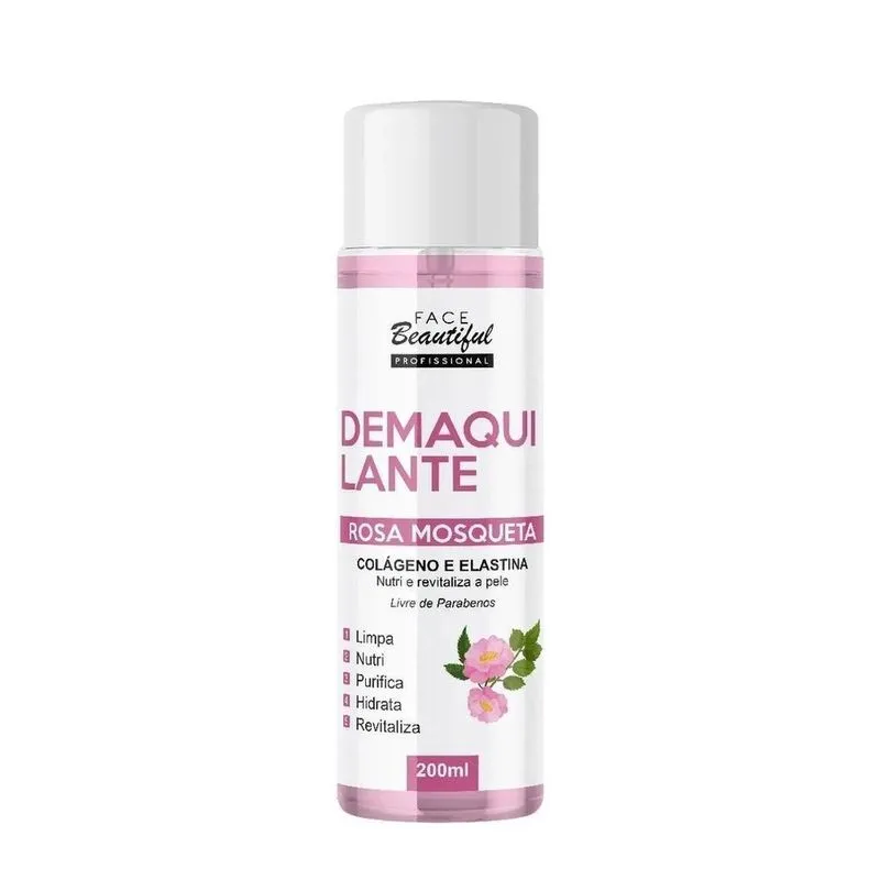 Demaquilante Rosa Mosqueta Face Beautiful 200ml
