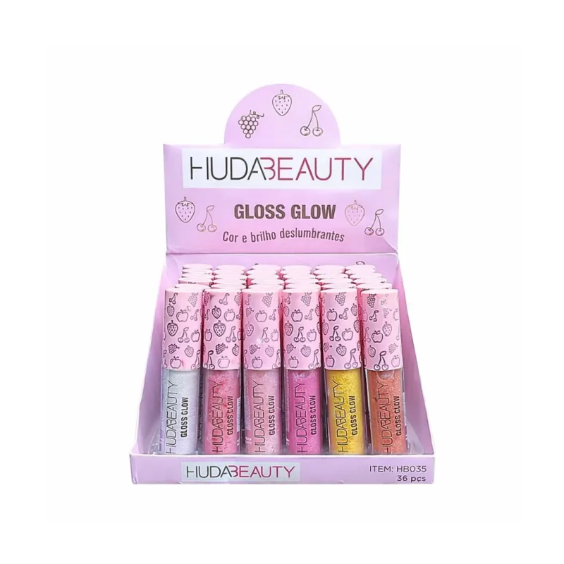 Gloss Glow C/36 Unid - Huda Beauty (HB035)