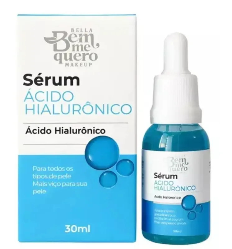 Sérum Ácido Hialurônico - BEM ME QUERO - Lulu Make & Acessórios