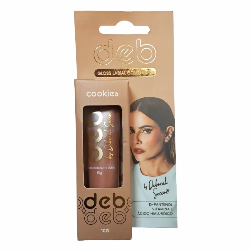 Gloss Labial Com Brilho Deb By Deborah Secco Cookies 10g Forever You - lojaparaisodarepublica