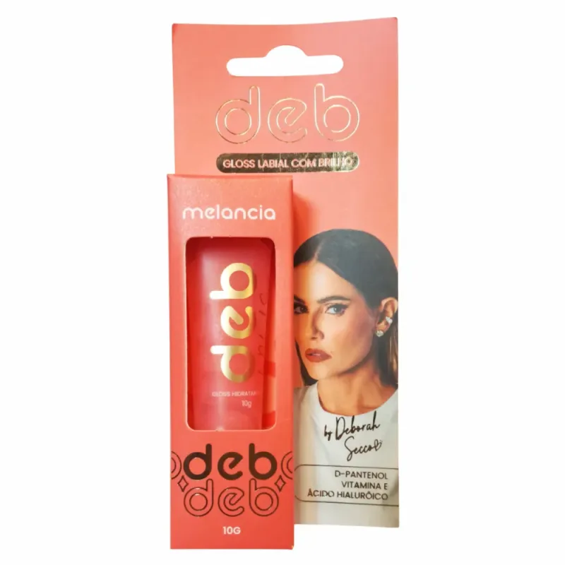 Gloss Labial Com Brilho Deb By Deborah Secco Melancia 10g Forever You - lojaparaisodarepublica