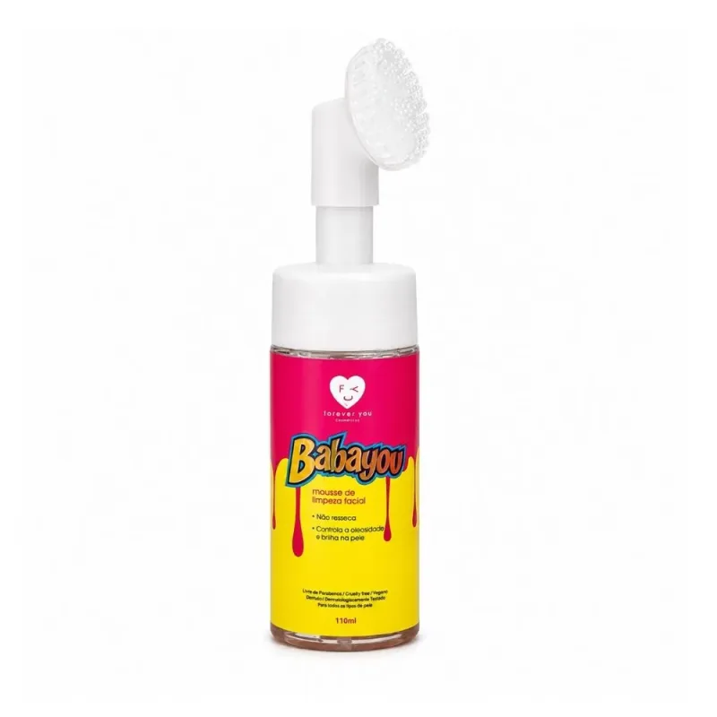 Mousse de Limpeza Facial Babayou Forever You FY053