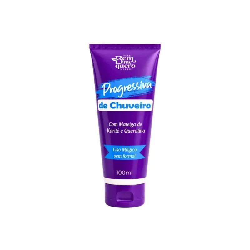 Progressiva de Chuveiro Bella Bem Me Quero Liso Mágico 100ml