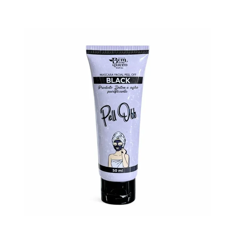 Máscara Facial Peel Off Black 50ml - Bella Bem Me Quero