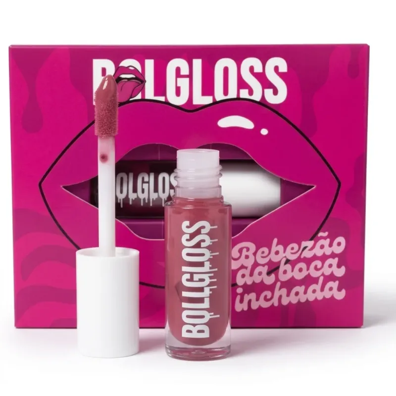 Gloss Labial Bolgloss Bocão Efeito Volume by Camila Bolzani 4g BOL Cosmétics - lojaparaisodarepublica