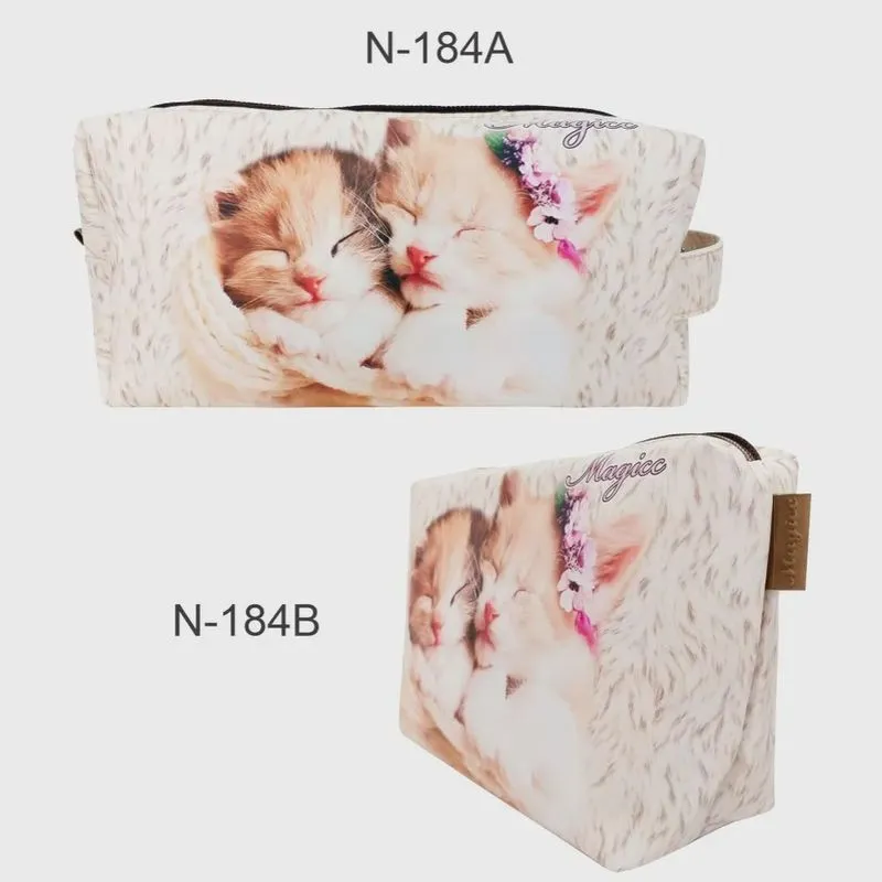 Necessaire Feminina Pet Gatinhos, Magicc