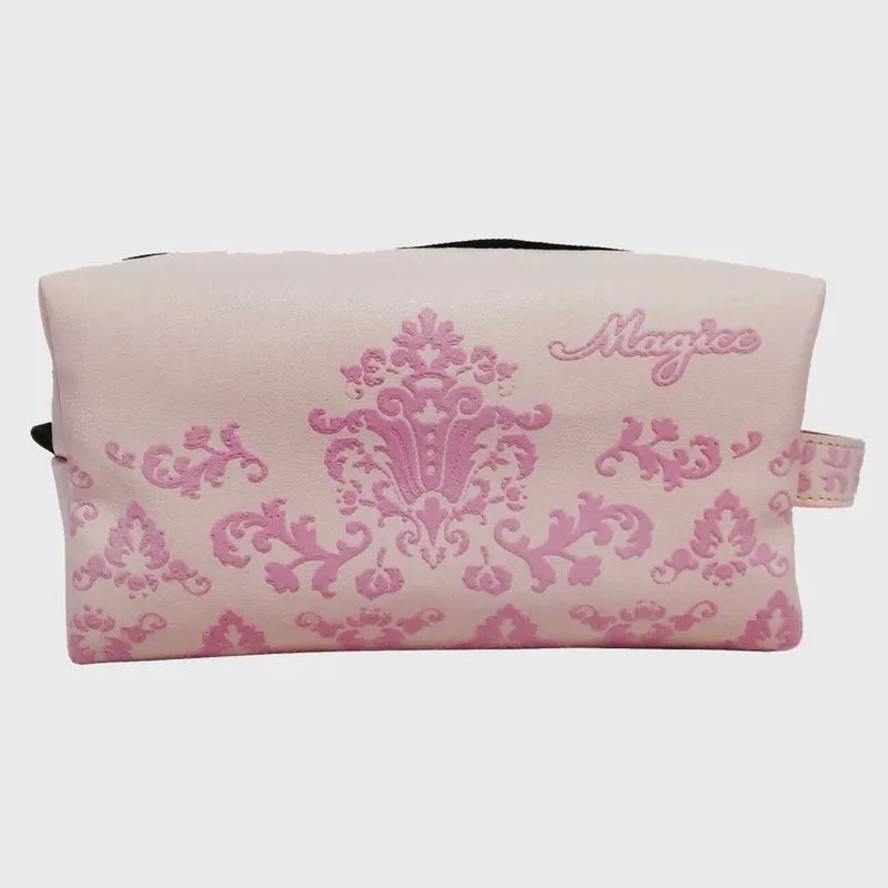 Necessaire Casual Feminina Arabescos Rosa, Magicc