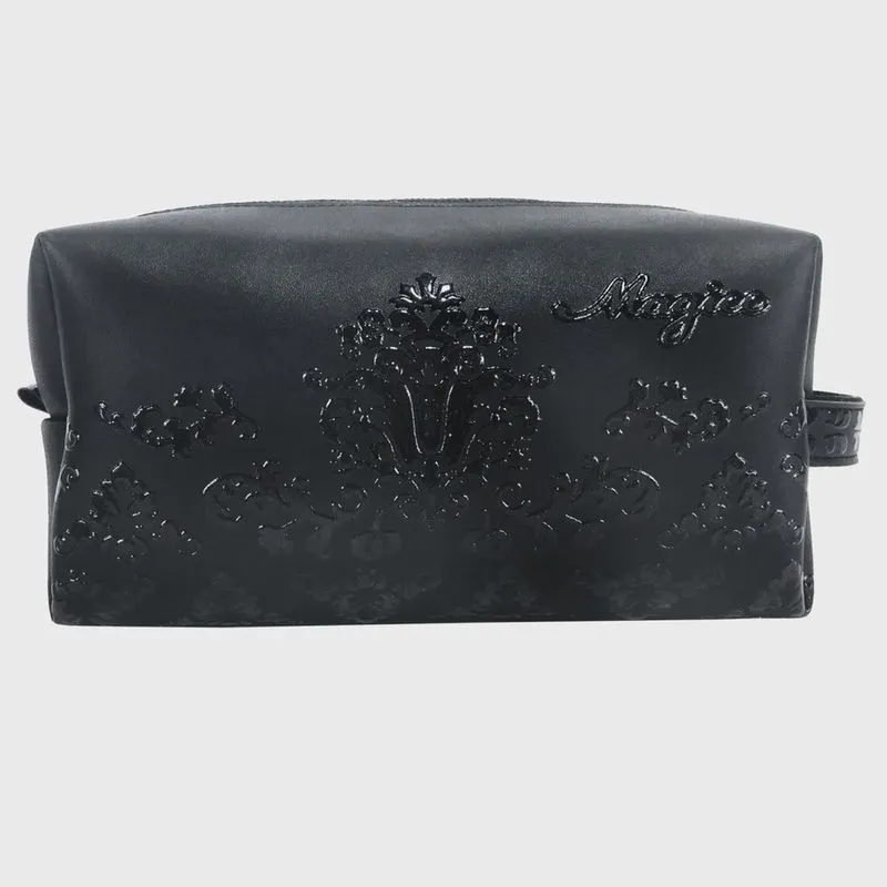 Necessaire Casual Feminina Arabescos Preto, Magicc