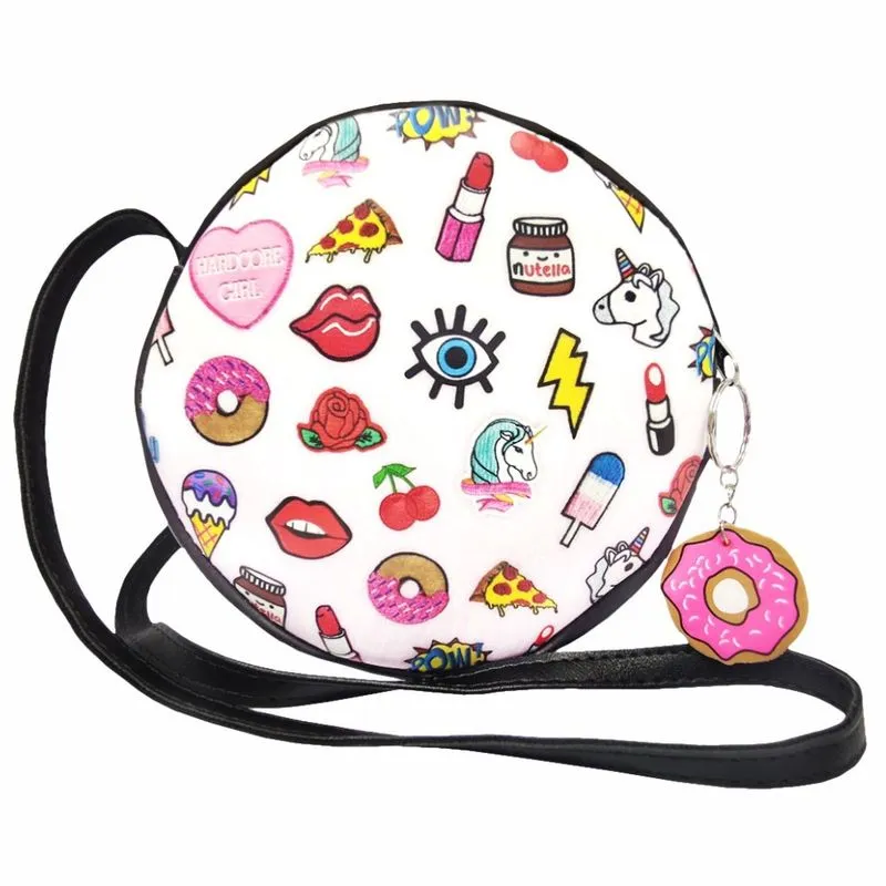 Bolsa Infantil Stickers Redonda, Magicc