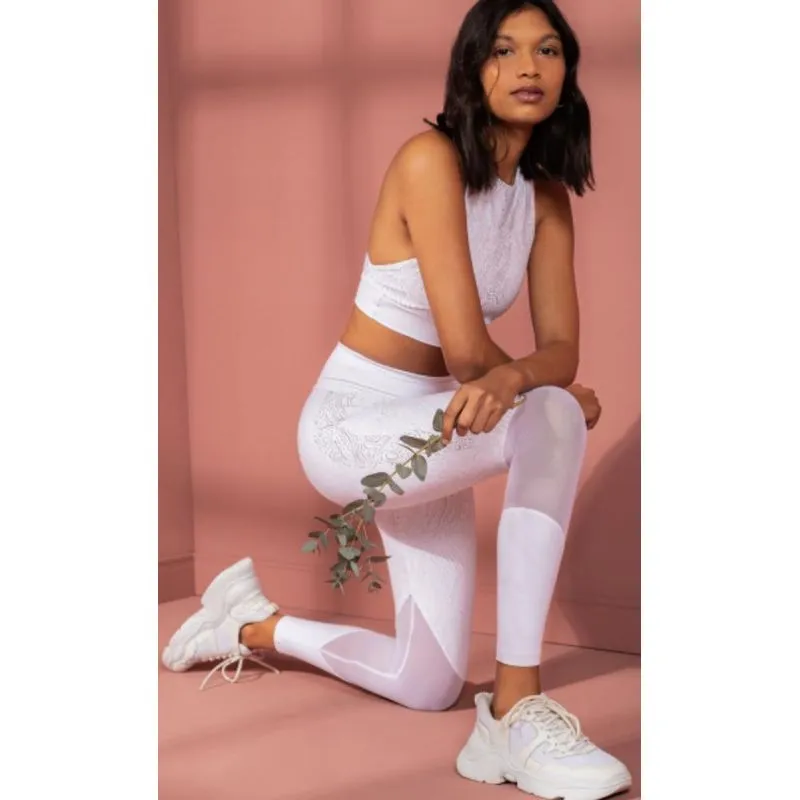 Top Halter Stardust Live - Branco