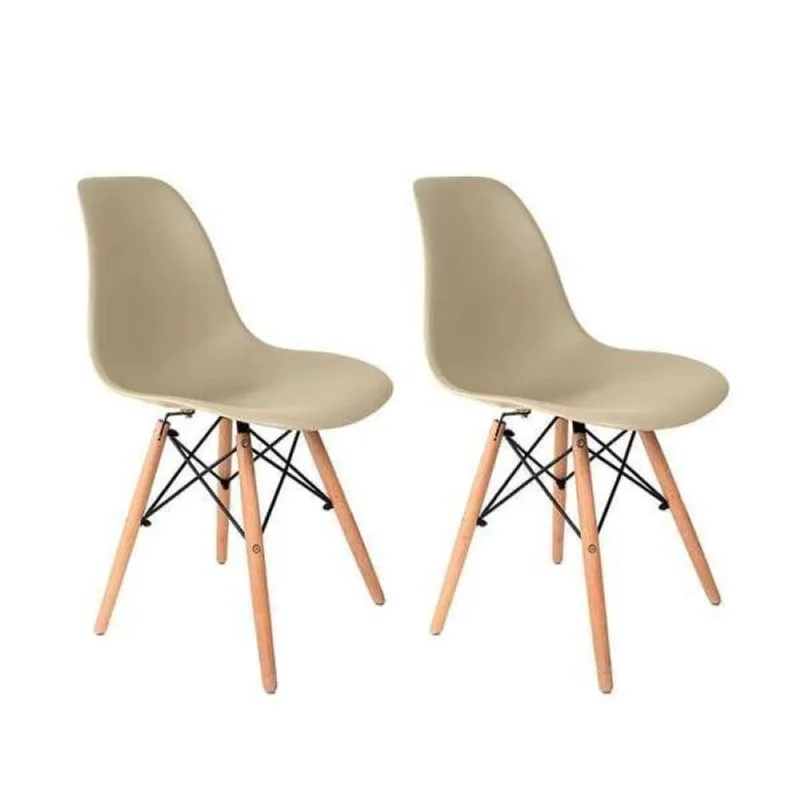 Conjunto 2 Cadeiras Eames Empório Tiffany Fendi