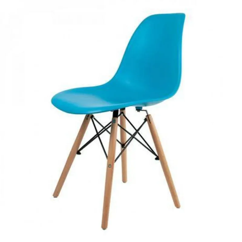 Conjunto 2 Cadeiras Eames Empório Tiffany Azul Turquesa