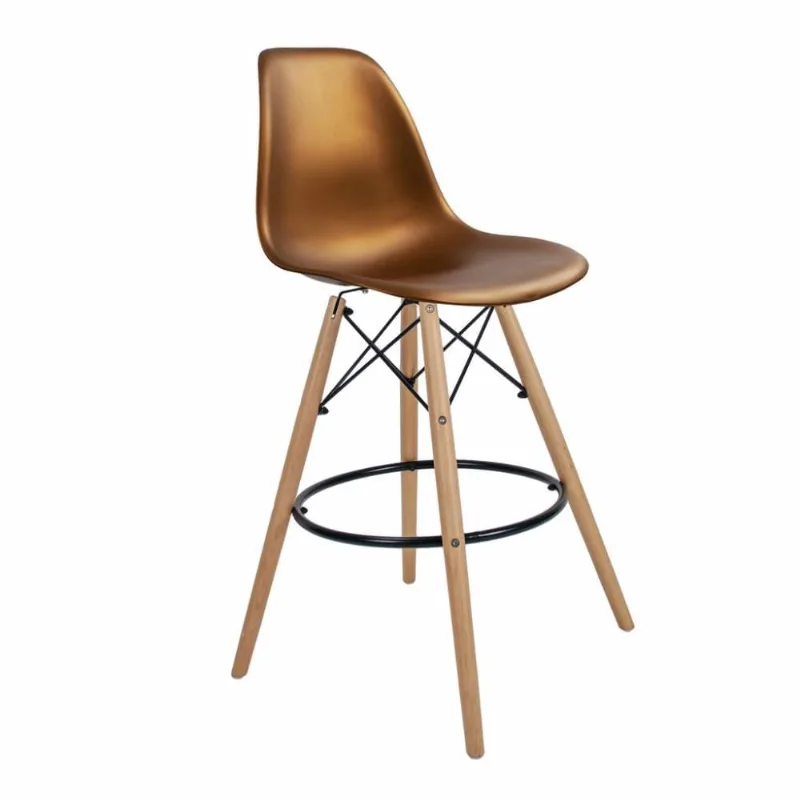 Banqueta Eames PP Empório Tiffany Bronze