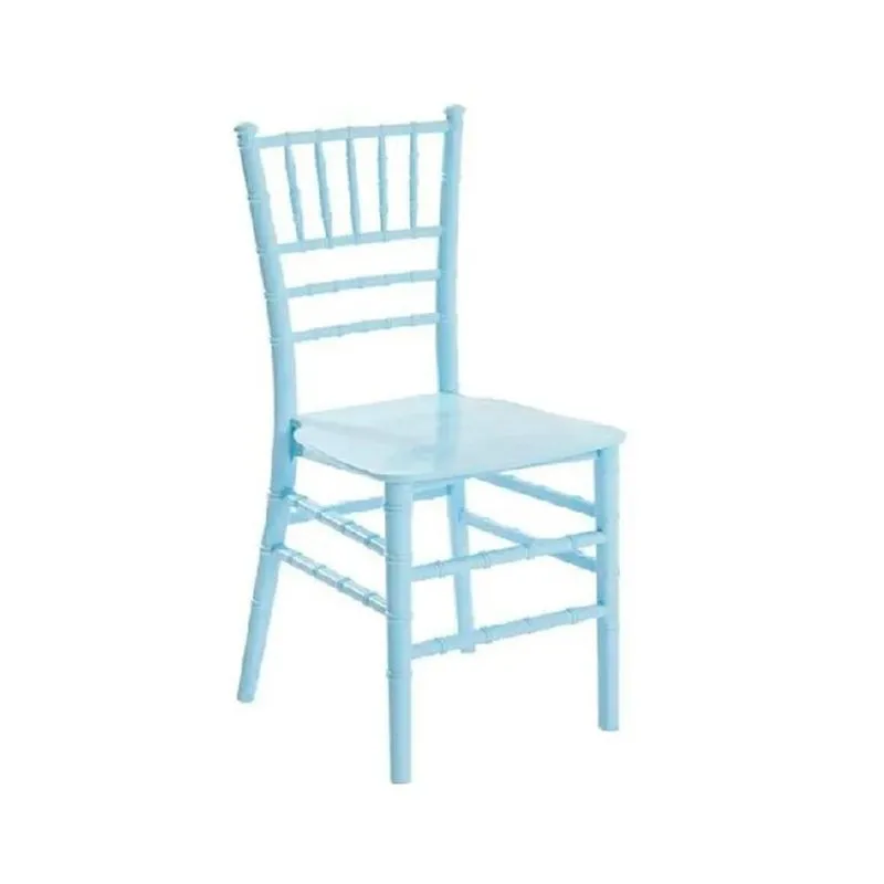 Cadeira Tiffany Infantil Polipropileno Azul Claro