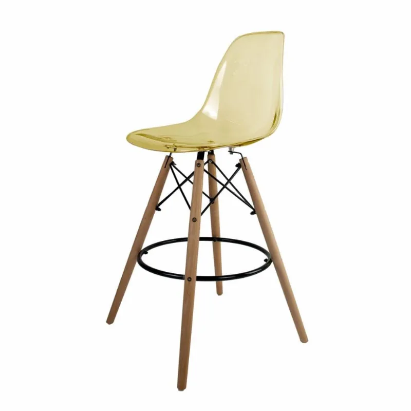 Banqueta Eames Empório Tiffany Ambar