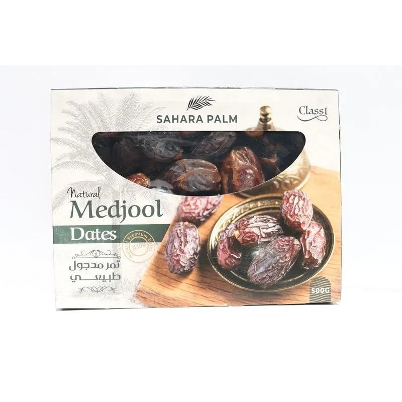 Tâmara Medjool Dates Em Caixa - Jumbo Com Caroço 500g