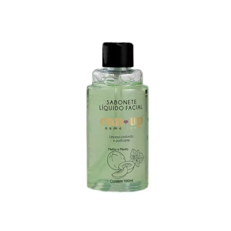 Sabonete Líquido Facial Can-up Melão E Menta 100ml