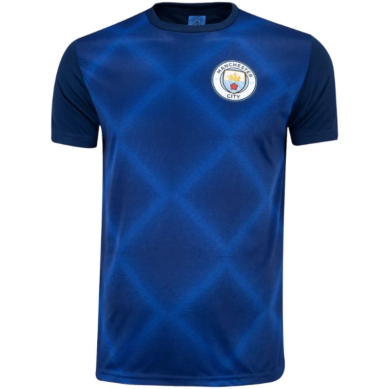 Camiseta do Manchester City Masculina Rowsley Azul G