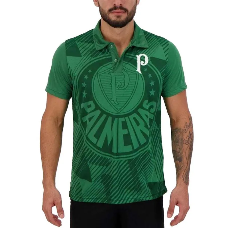 Camisa Palmeiras Polo Effect Logo Verde