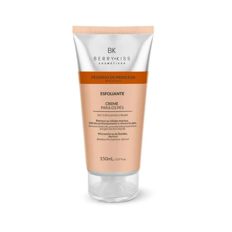 Creme Esfoliante Para Os Pés Berry Kiss 150ml