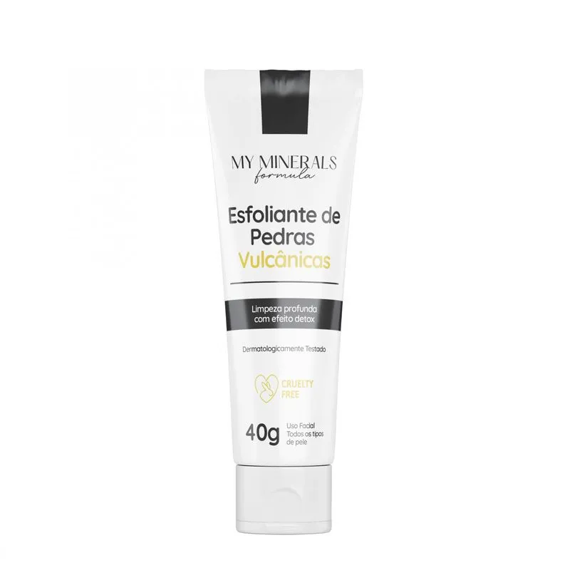 Esfoliante Facial De Pedras Vulcânicas