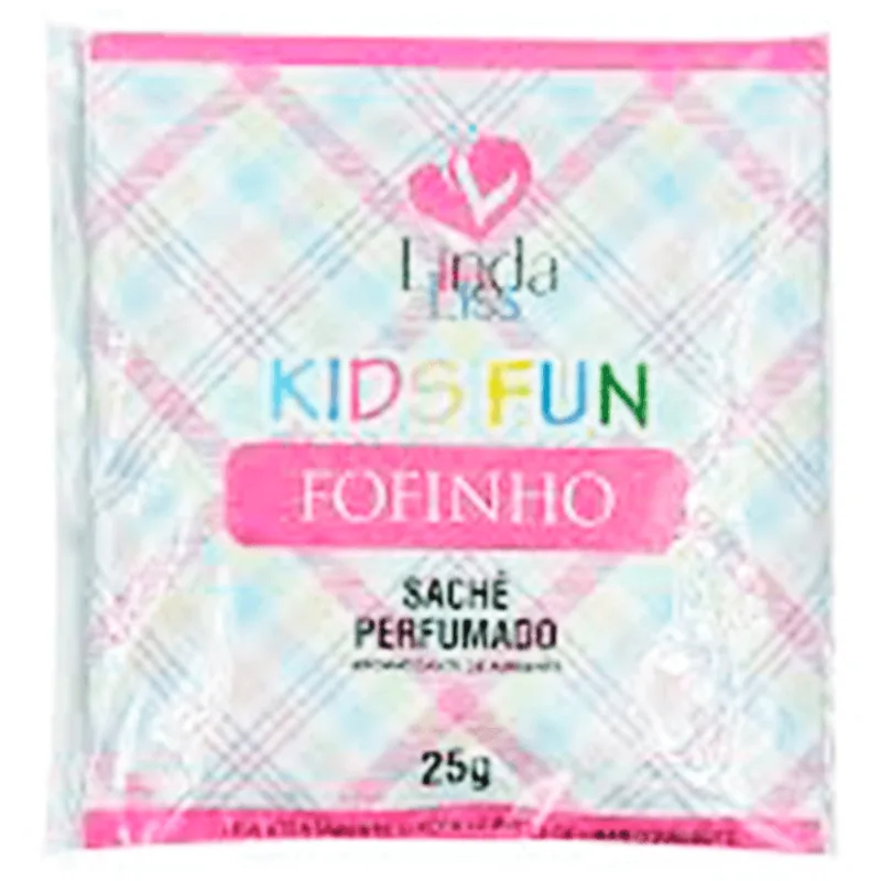 SACHE AROMATIZANTE 25G LINDA LISS FOFINHO ÚNICA