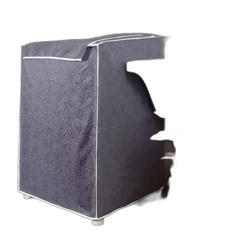 Capa Para Máquina De Lavar Roupas Impermeável 7/8/9kg Cinza