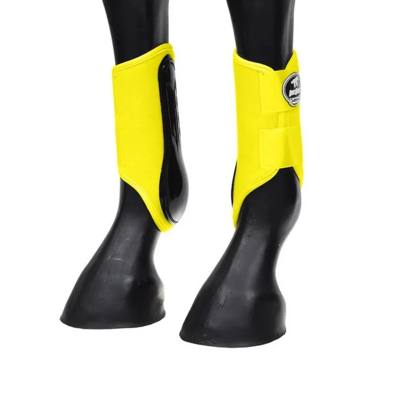 Caneleira Boots Horse Colors Amarelo 24cm X 10cm X 6cm