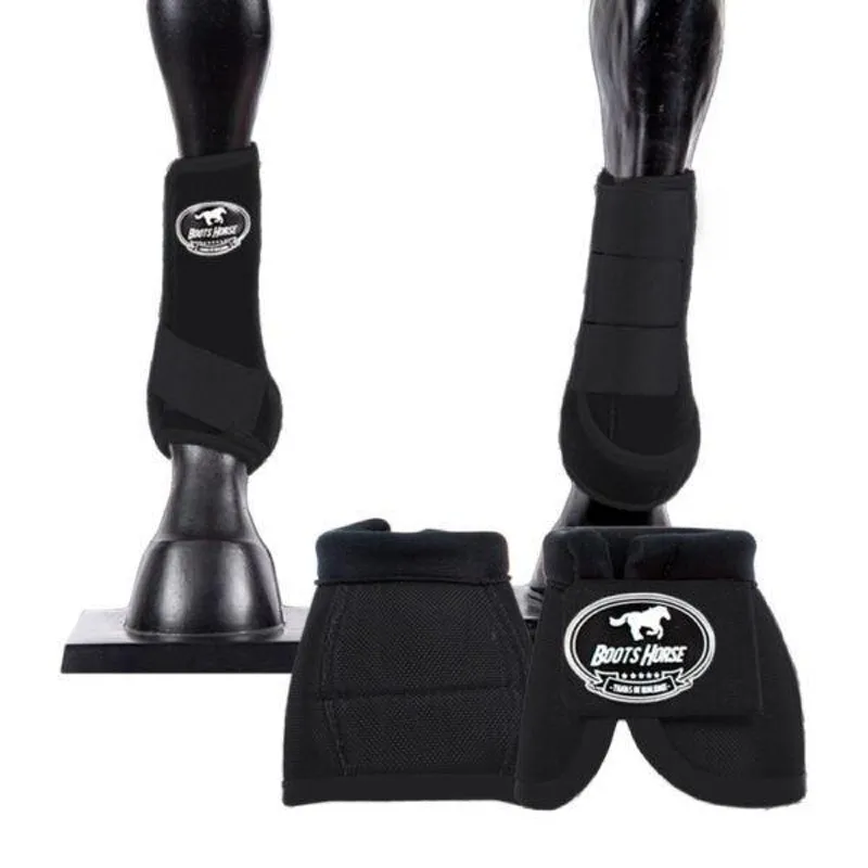 Kit Color Boots Horse Cloche E Caneleira