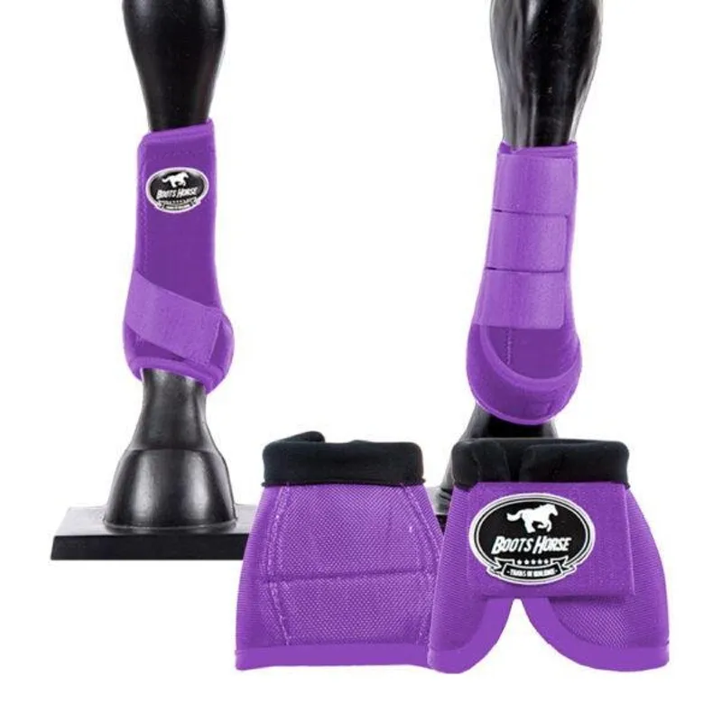 Kit Color Boots Horse Cloche E Caneleira