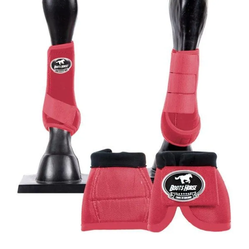Kit Color Boots Horse Cloche E Caneleira
