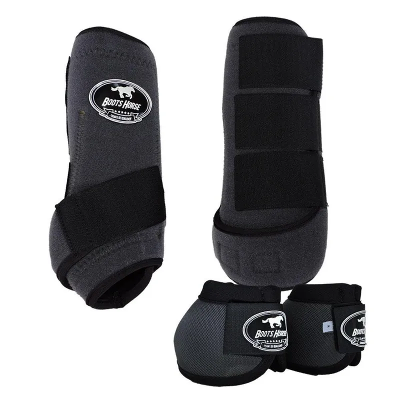 Kit Color Boots Horse Cloche E Caneleira