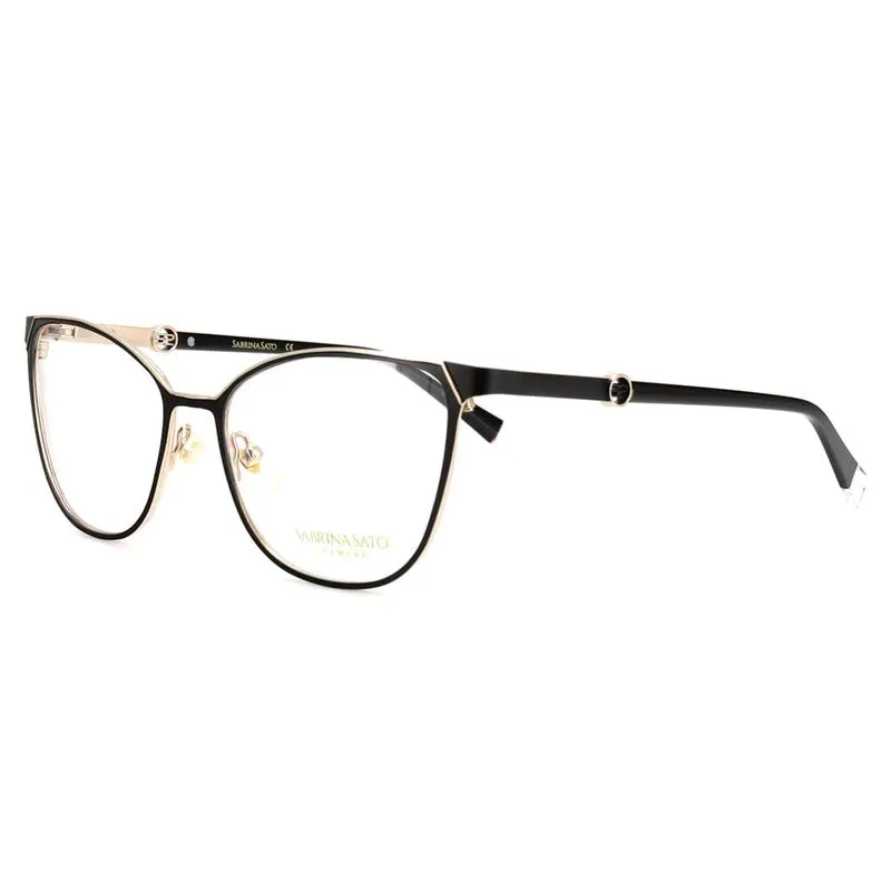 Óculos Armação Sabrina Sato SS580 C1 Metal Preto Feminino
