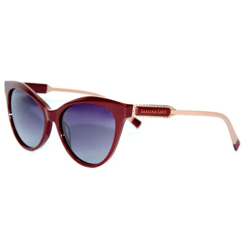 Óculos de Sol Sabrina Sato SS604 C3 Bordo Cat Lente Degrade