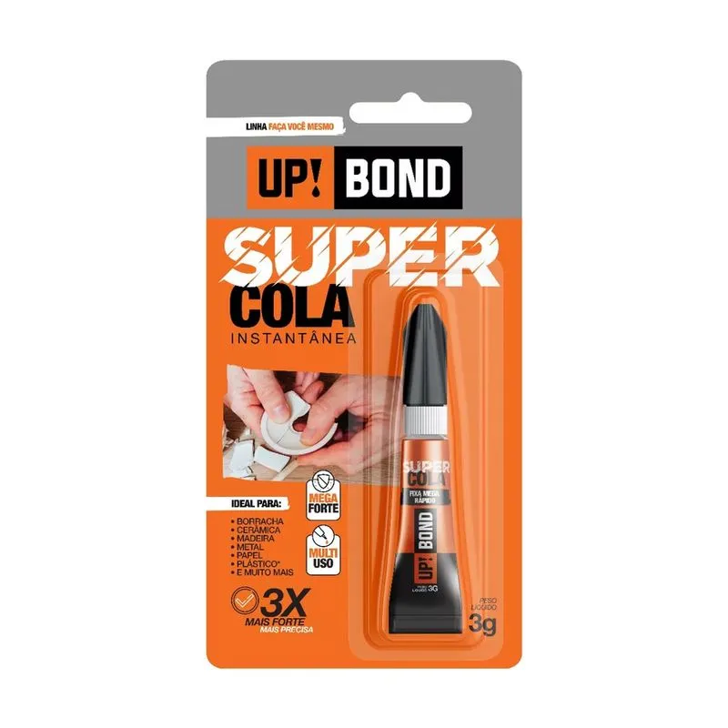 Super Cola Instantânea Extra Forte 3g Up! Bond