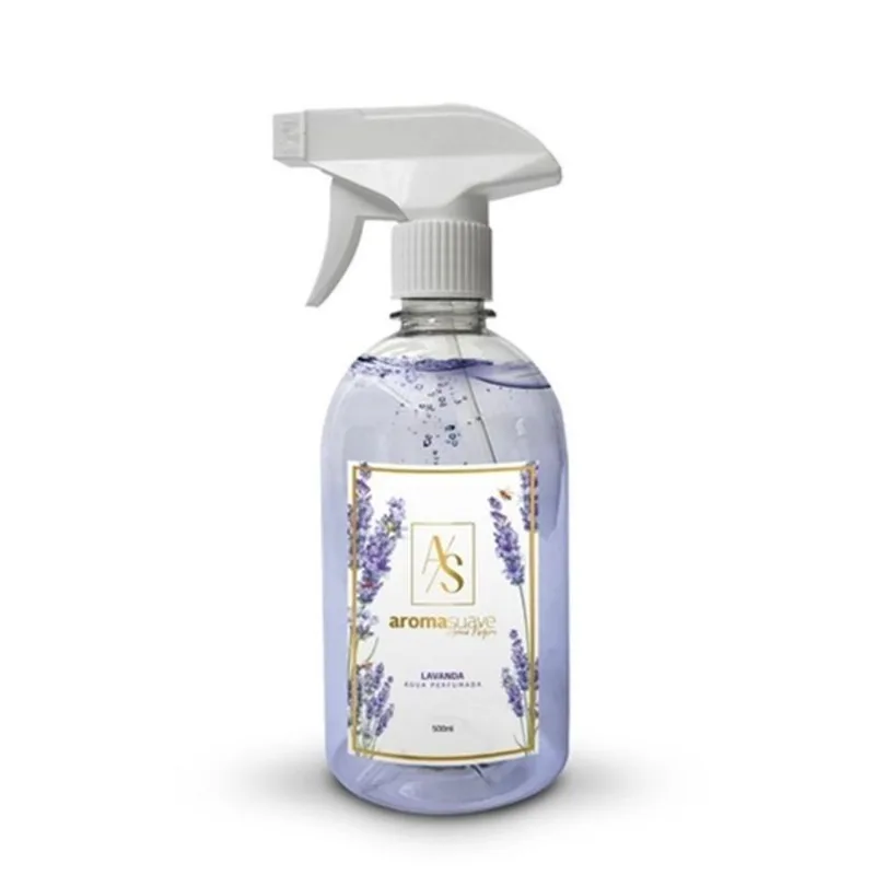 Agua Passar Roupa Perfumada Flor De Lavanda 500ml Aromasuave
