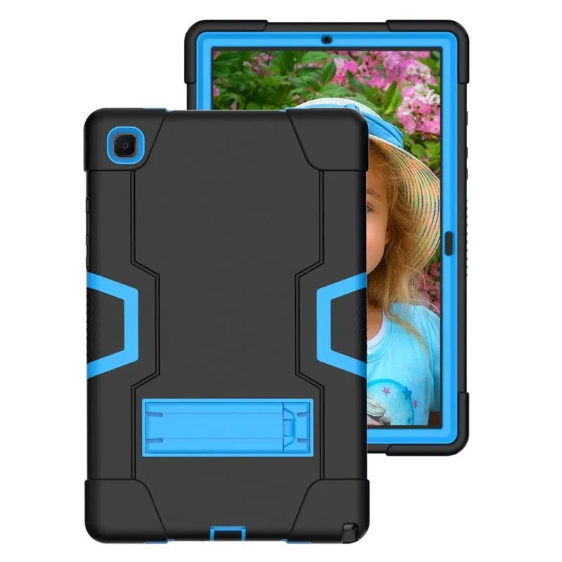 Capa Anti-shock Tablet Samsung Galaxy Tab 10.4 Sm Preto/azul