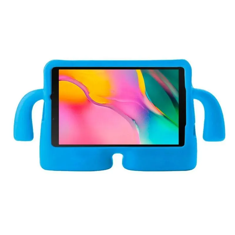 Capa Bonequinho Infantil Tab A 7 Lite Azul Claro