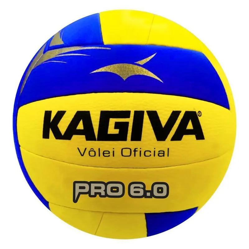 Bola Vôlei Pró 6.0 Kagiva - Tecnofusion, 18 Gomos