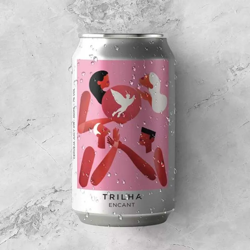 Cerveja Trilha Encant Juicy Ipa 350ml