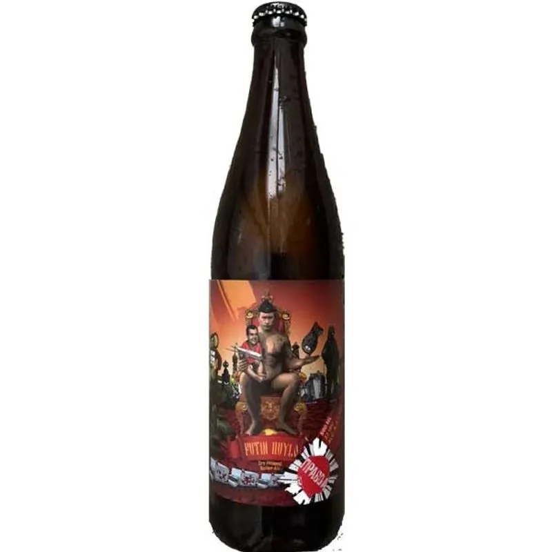Cerveja Putin Huylo Receita Pravda Brewery Ucrania Goldem Ale 500ml