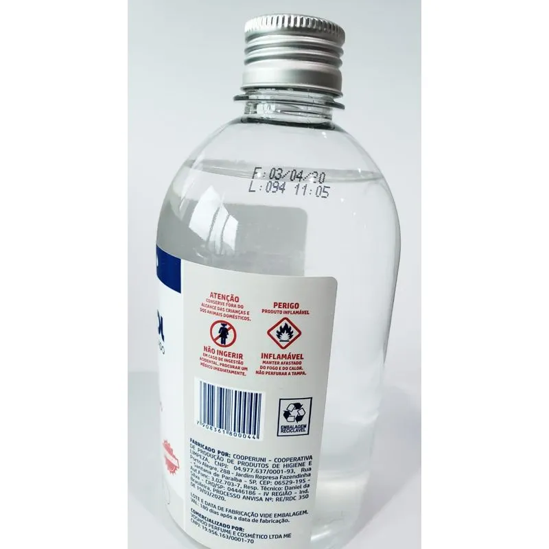 Alcool 70% Antiseptico 500ml