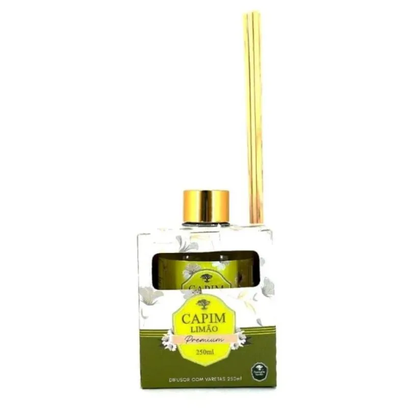 Aromatizador Premium Capim Limão 250ml - Floresta Verde