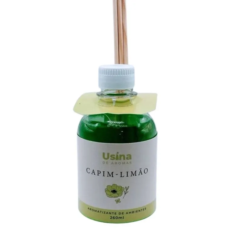 Difusor Capim Limao 260ml - Usina