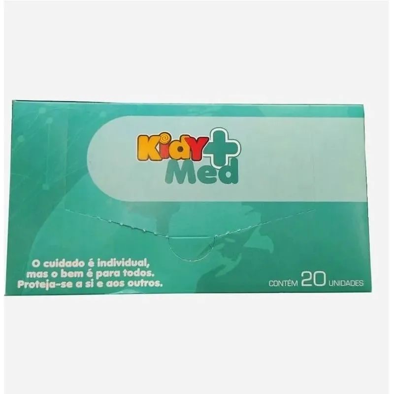 Máscara Hospitalar Dupla Camada Kidy 20 Unidades