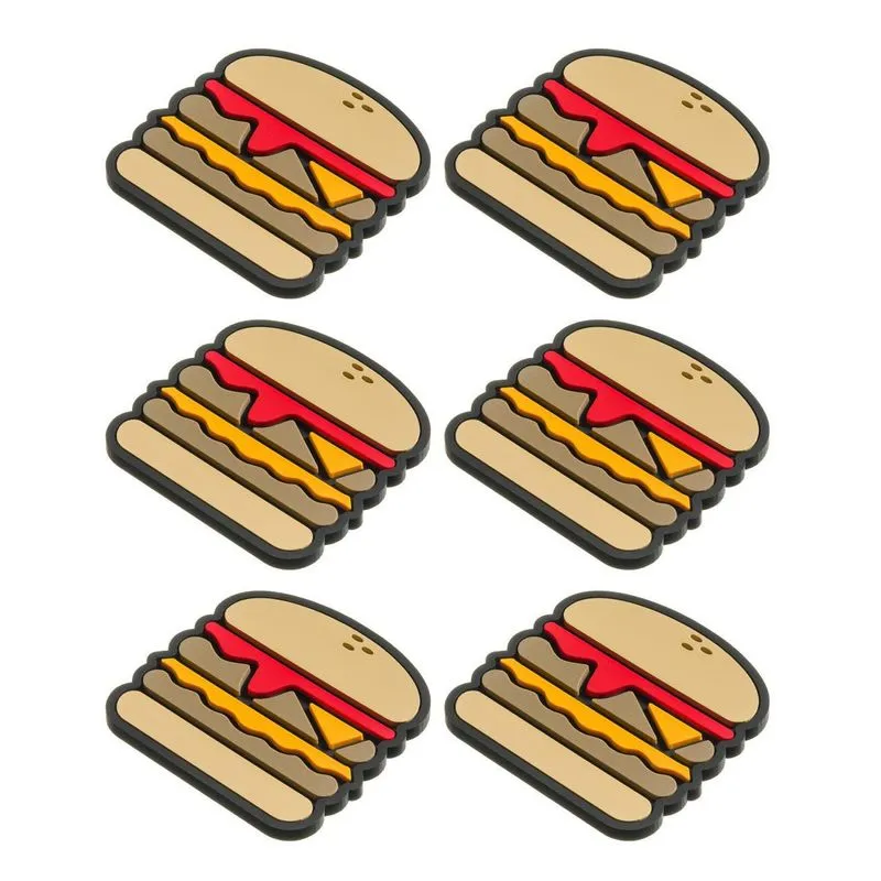 6 Porta Copos Hambúrguer Decoração Big Mac Lanche Food Truck